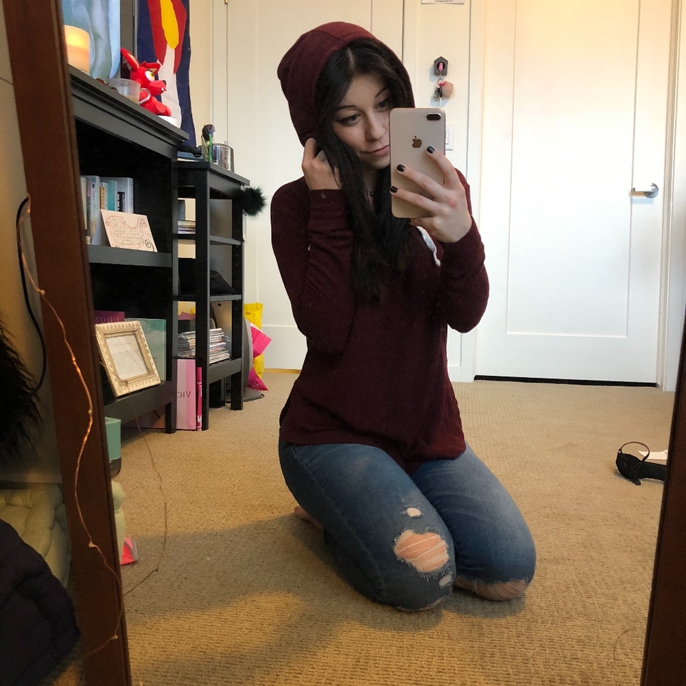 Soft Red / Wine Hoodie